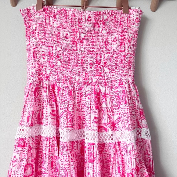 Lilly Pulitzer Kelvins Strapless Dress - Picture 8 of 16